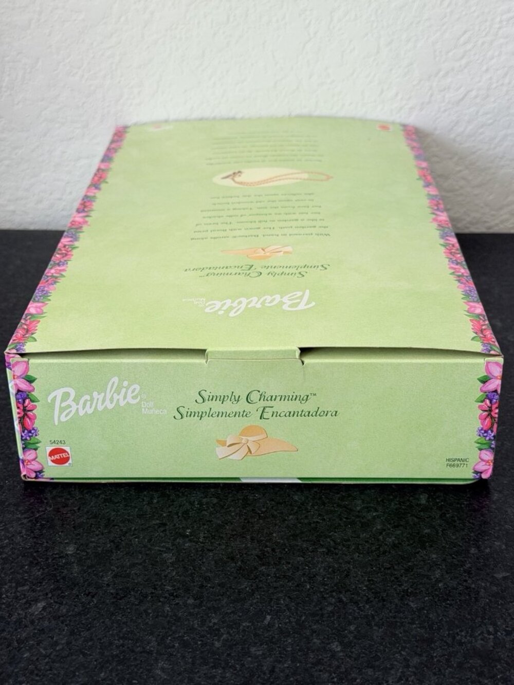 2001 Barbie Simply Charming Hispanic Doll Special Edition Mattel 54243 - Picture 12 of 12